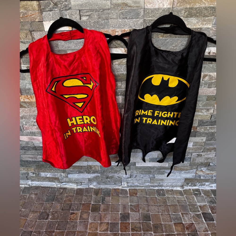 Price for 2 six flags Superhero capes